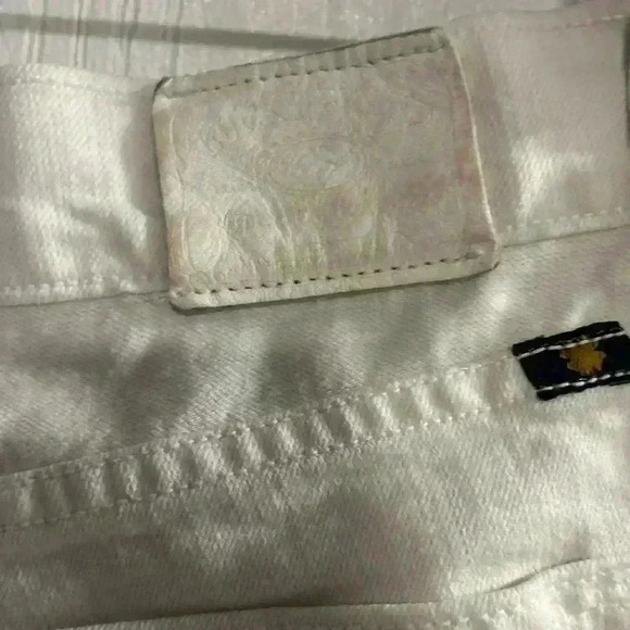 Lucky Brand Sienna Tomboy Ankle Crop White Denim Pants. Size 6/26 - Picture 5 of 13